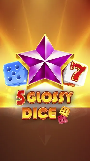 5 Glossy Dice